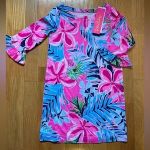 Girls Lilly Pulitzer Mini Sophie Dress with UPF 50